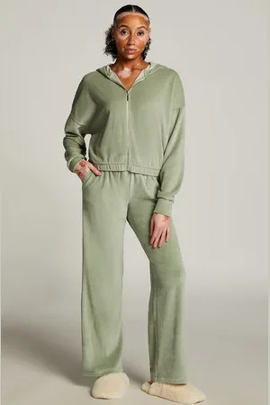 Hunkemöller Pantalón de pijama de terciopelo