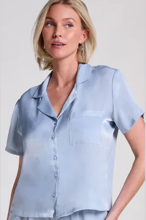Hunkemöller Chaqueta de manga corta de satén