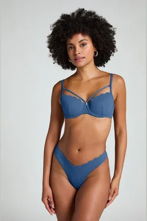 Hunkemöller Braguita de Bikini de Corte Alto Scallop