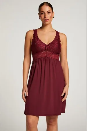 Hunkemöller Vestido lencero Nora Lace