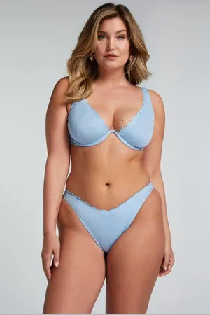 Hunkemöller Braguita de Bikini de Corte Alto Scallop