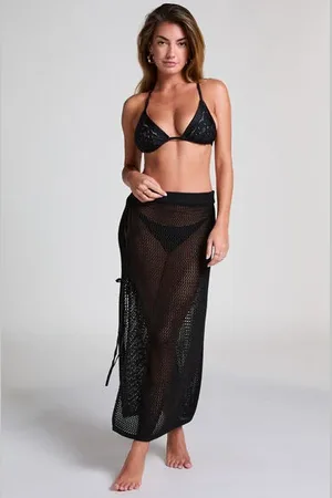 Hunkemöller Falda midi de ganchillo