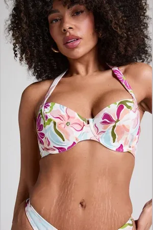 Hunkemöller Top de bikini sin relleno con aros Ayanna