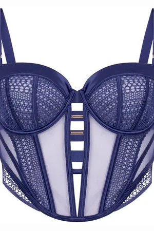 Hunkemöller Sujetador largo con aros y sin relleno Missy