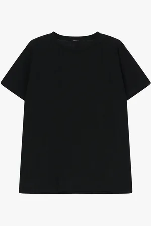 Imperial Camiseta de manga corta con cuello redondo