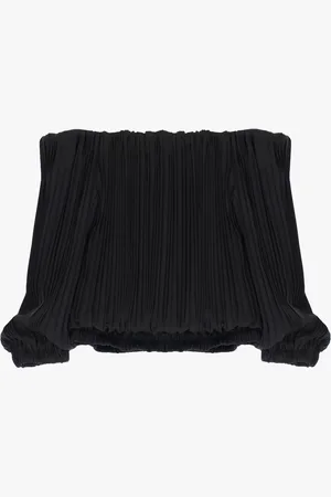 Imperial Top sin hombros con mangas 3/4