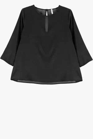 Imperial Camisa con corte de gota y mangas tres cuartos