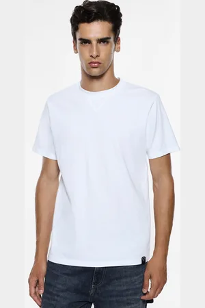 Imperial Camiseta de manga corta con cuello redondo
