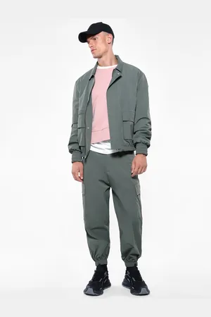 Imperial Pantalones cargo con bolsillos laterales