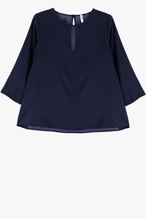 Imperial Camisa con corte de gota y mangas tres cuartos