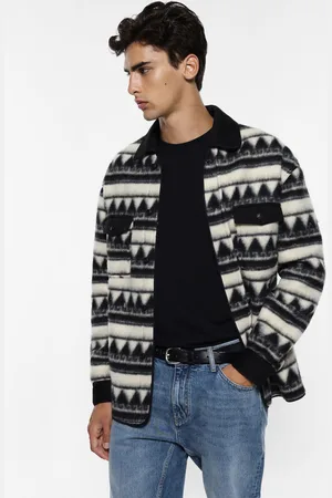 Imperial Chaqueta de paño fantasia con bolsillos delanteros.