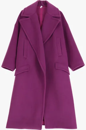 Imperial Abrigo oversize con bolsillos con solapa