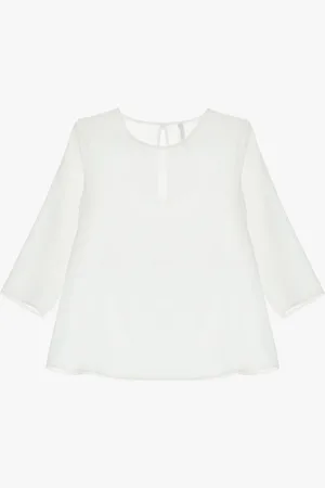 Imperial Camisa con corte de gota y mangas tres cuartos