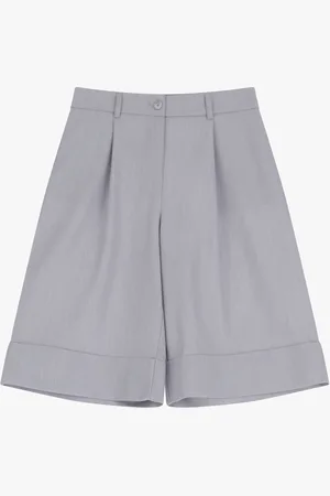 Imperial Pantalones cortos a la rodilla con dobladillo