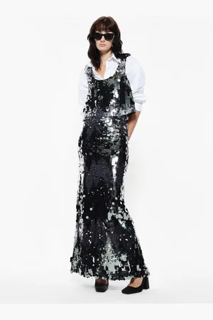 Imperial Falda larga con lentejuelas brillantes