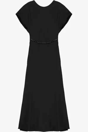 Imperial Vestido con cuello redondo y mangas amplias