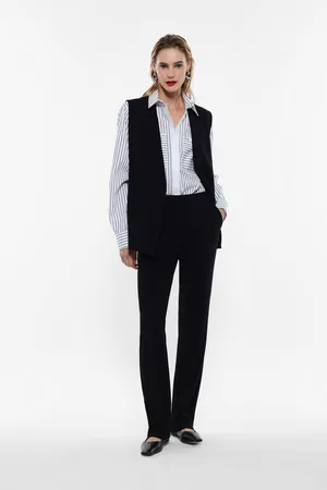 Imperial Pantalones de sastrería con corte clásico