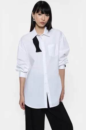 Imperial Camisa larga con detalle de lazo