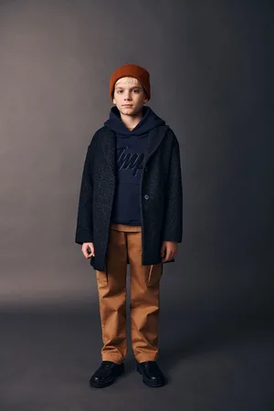 Imperial Pantalón recto de niño con bolsillos aplicados