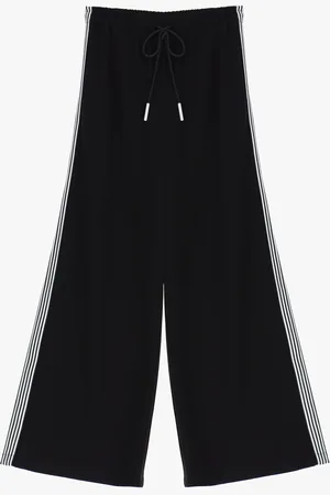 Imperial Pantalones jogger con rayas laterales