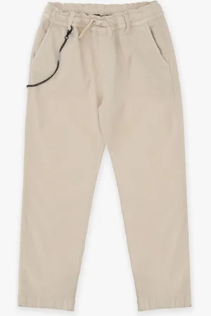Imperial Pantalón slim-fit de niño con cintura elástica