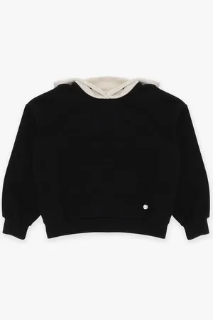 Imperial Sudadera de niña con capucha en contraste
