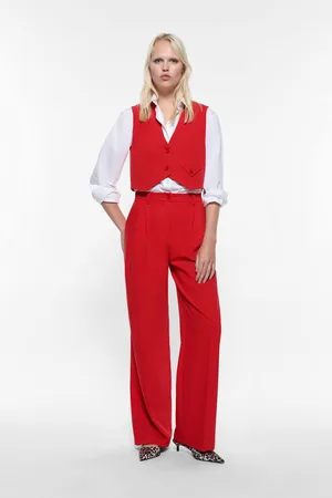 Imperial Pantalones anchos de cintura alta
