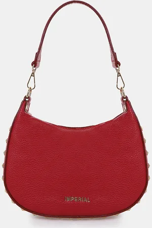 Imperial Bolsa con tachuelas laterales y correa