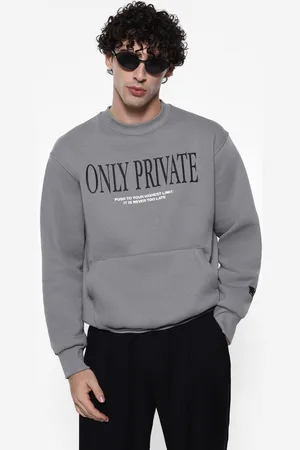 Imperial Sudadera cuello redondo estampado trasero