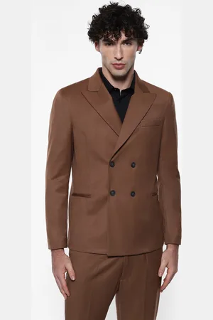 Imperial Blazer cruzado con bolsillos de vivo