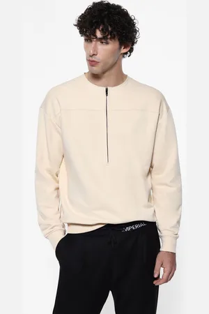 Imperial Sudadera con cremallera y cuello redondo