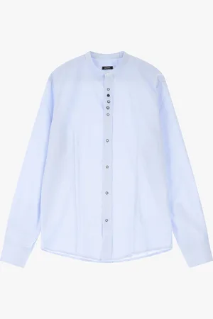 Imperial Camisa con cuello coreano y botones