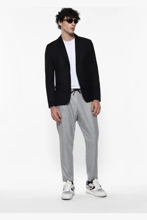 Imperial Pantalón microcuadros con cordón