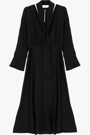 Imperial Vestido midi con detalles de lazo