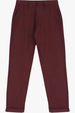 Imperial Pantalones con vuelta y bolsillos laterales