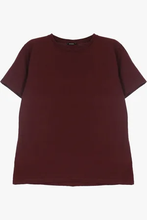 Imperial Camiseta de manga corta con cuello redondo