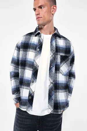 Imperial Camisa de cuadros con cuello clásico