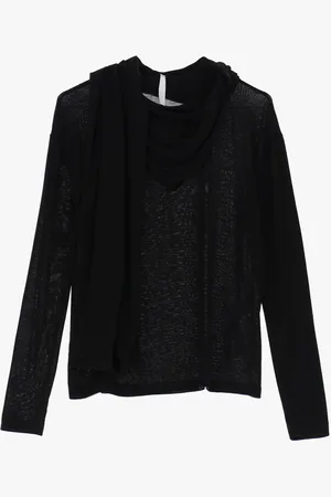 Imperial Camiseta con escote en v y chalina