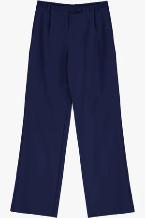 Imperial Pantalones anchos con cinturilla clásica