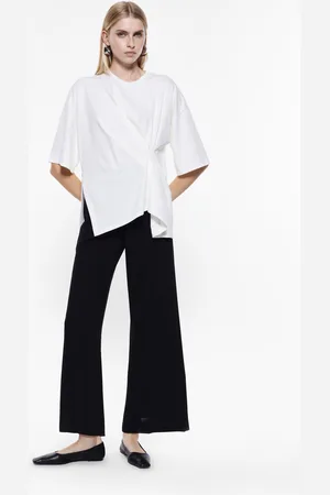 Imperial Pantalones anchos con cintura alta