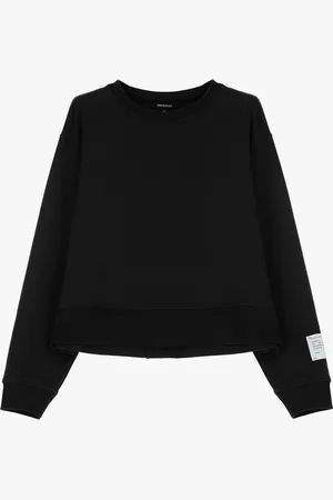 Imperial Sudadera cuello redondo con etiqueta contrastante