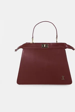 Imperial Bolso trapezoidal con cierre dorado