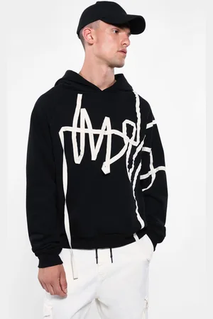 Imperial Sudadera con capucha y estampado abstracto