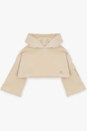 Imperial Sudadera de niña con capucha y manga amplia