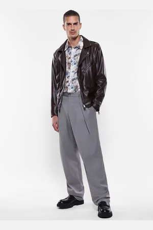 Imperial Pantalones anchos de tiro medio