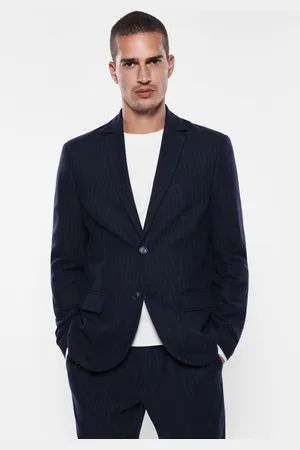 Imperial Blazer de rayas con botones