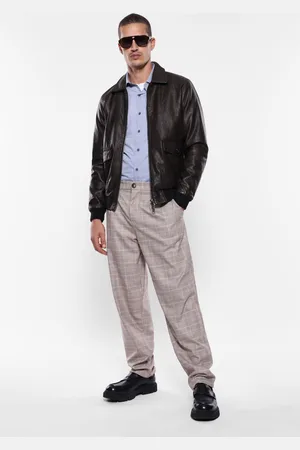 Imperial Pantalones holgados a cuadros