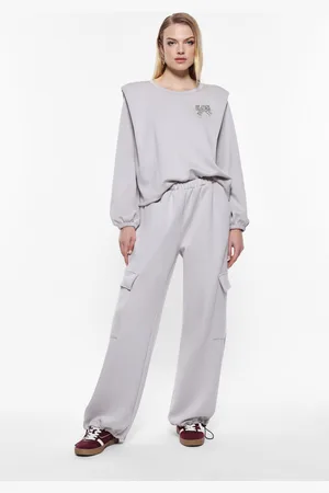 Imperial Pantalones con bolsillos y cordón