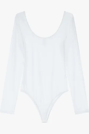 Imperial Body con mangas largas y escote redondo