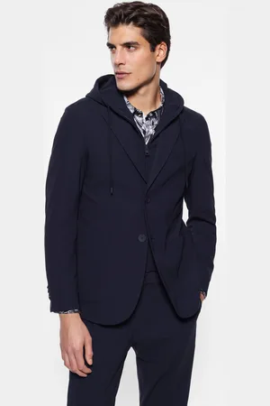 Imperial Blazer con capucha y botones